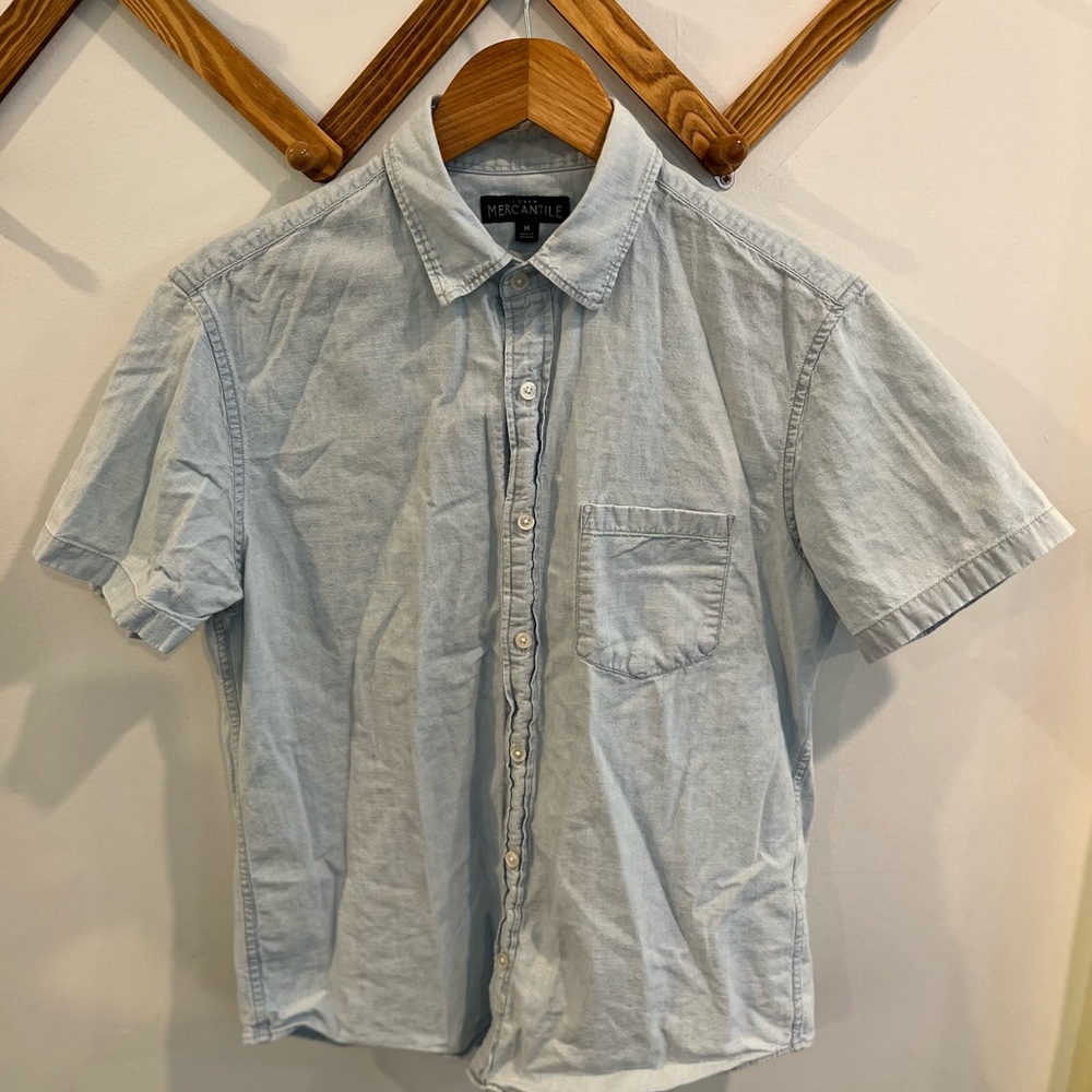 J. Crew - Mercantile - Spread Collar Shirt - Medium